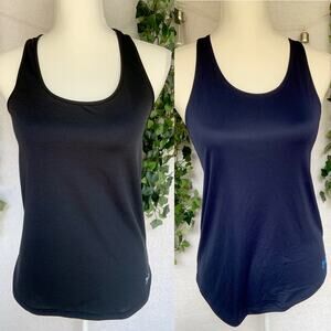 Under Armour Black and Navy Athleticwear Racer Back Set size XS